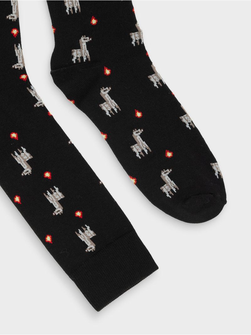 Medias Casual con Diseño para Hombre 45778