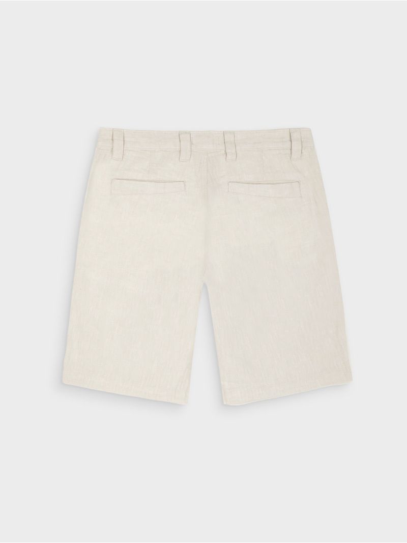 Bermuda Lino Regular Fit para Hombre 43326