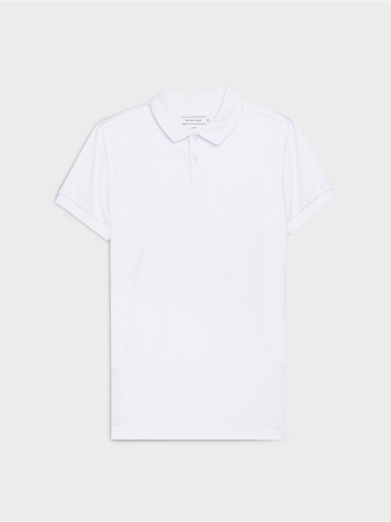 Polo Unicolor Slim Fit para Hombre 36650