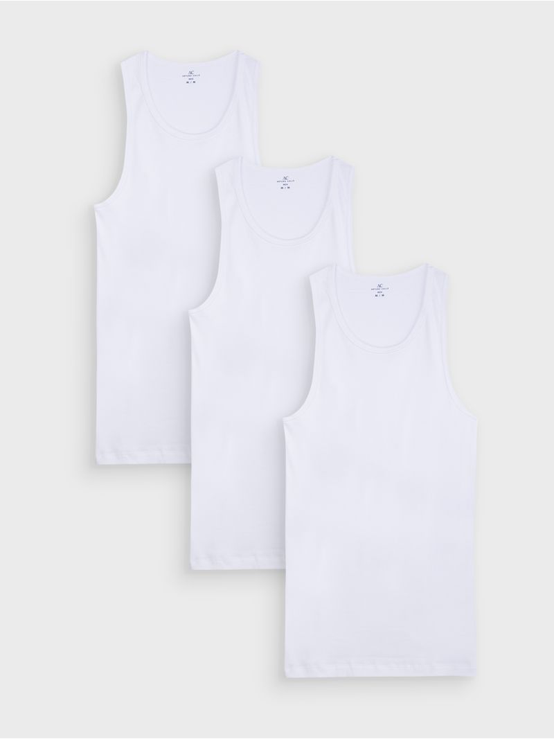 Pack x 3 Camisilla Antibacterial para Hombre 11996