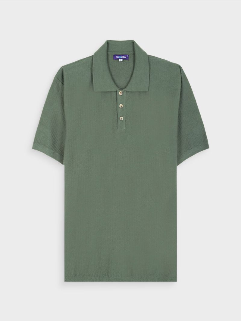 Polo con Textura Suave para Hombre 05761
