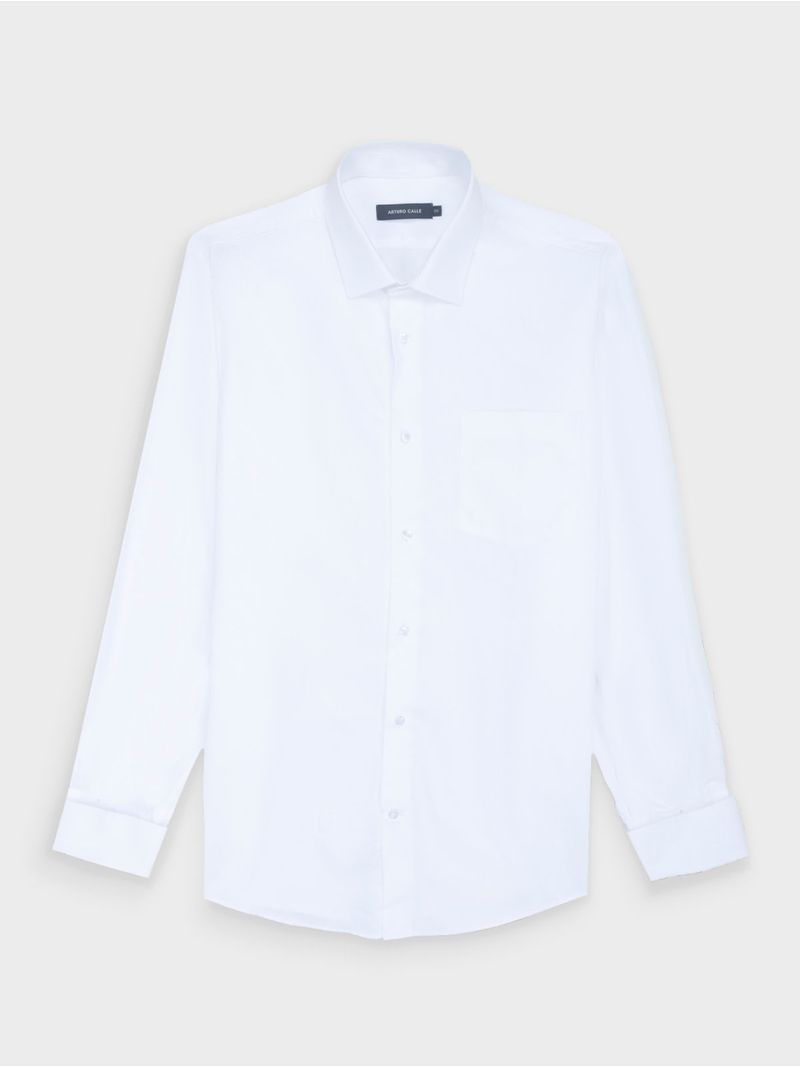 Camisa Semi Slim Fit con Textura para Hombre 46294