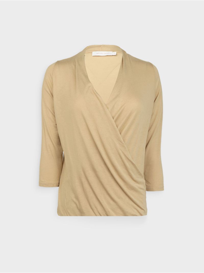 Camiseta Unicolor para Mujer 45279