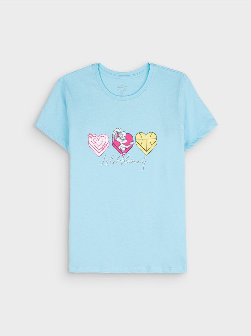 Camiseta Estampada de Los Looney Tunes para Niña 14546