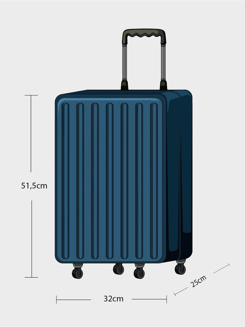 Maleta con Apariencia Acolchada para Viajes Cortos. 36141