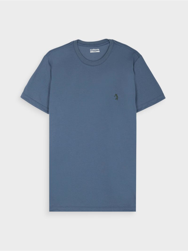 Camiseta de Moda para Hombre Unicolor 13159