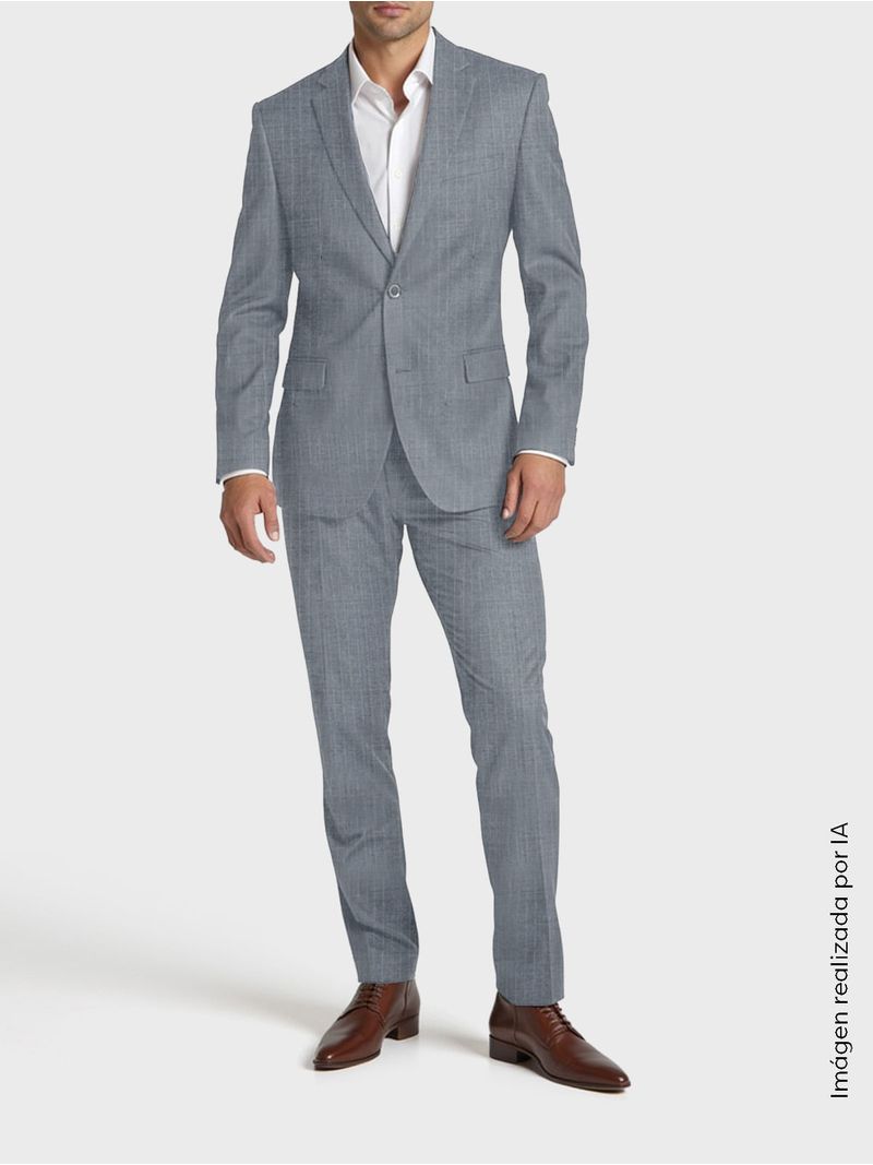 Traje Colección Especial Silueta Semi Slim Fit para Hombre 37171