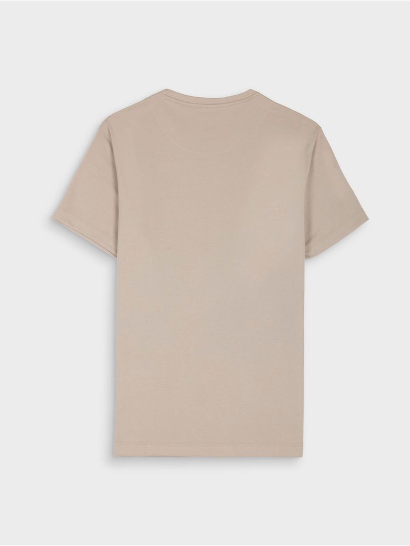 Camiseta Unicolor para Hombre 03225