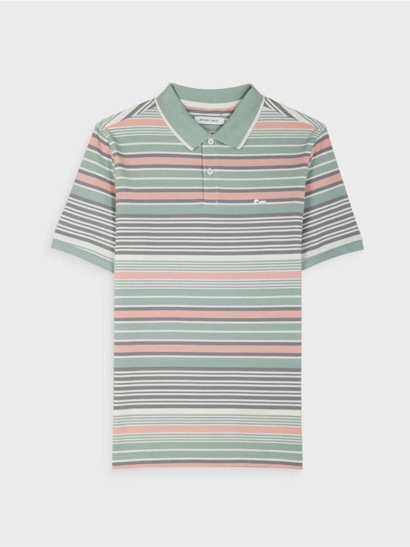 Polo Tejido A Rayas para Hombre 39599