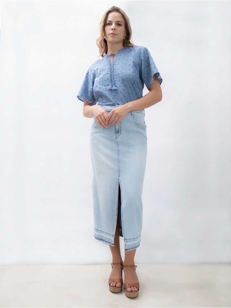 Falda de Jean para Mujer 38677