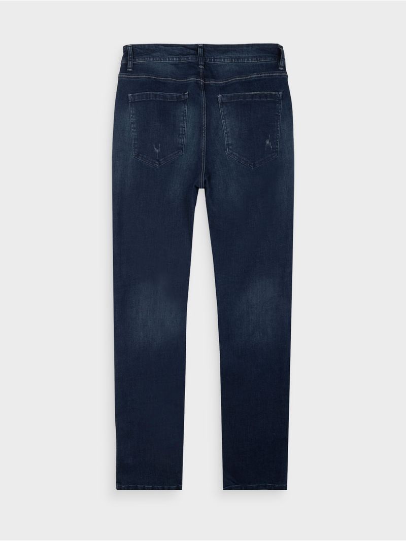 Jean Slim Fit Unicolor para Hombre 13518