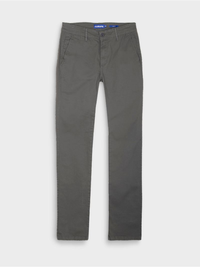 Pantalón Casual Unicolor para Hombre 12877