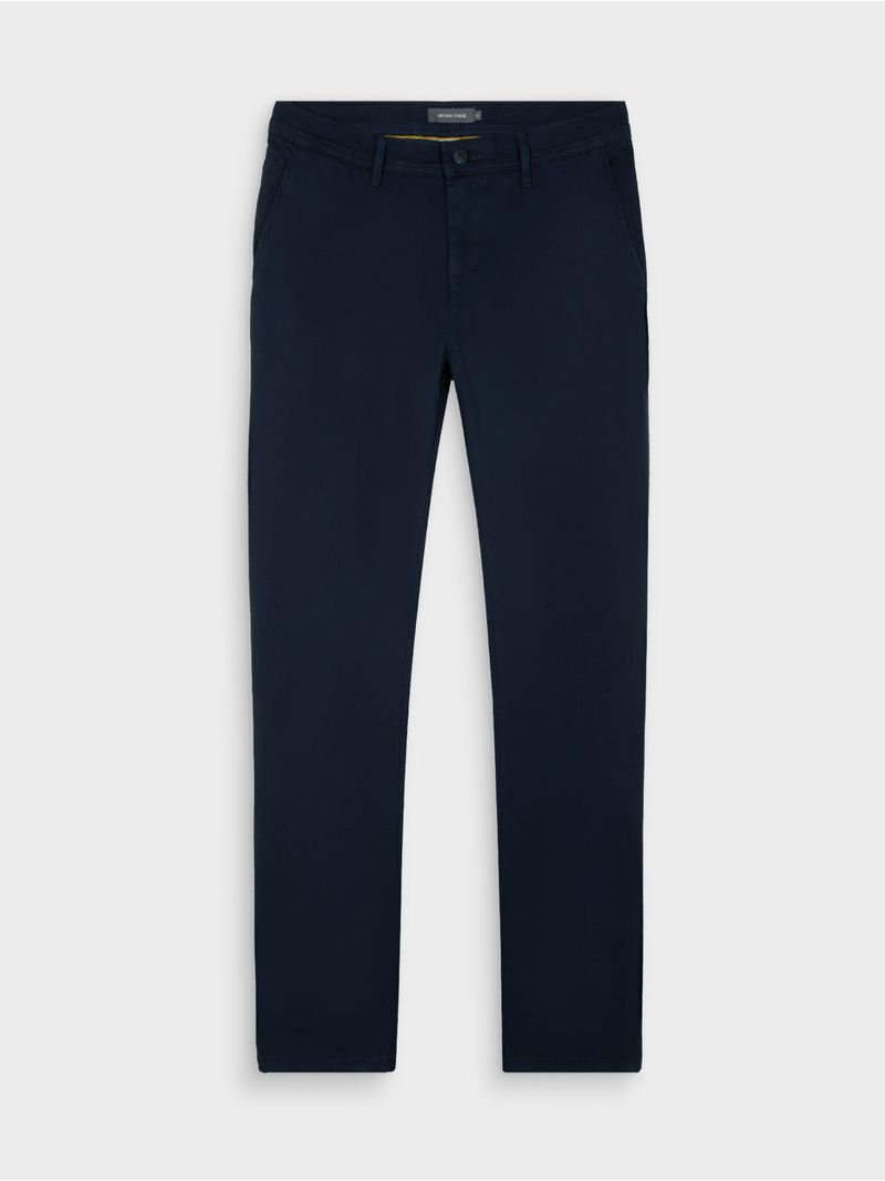 Pantalón Unicolor Slim Fit para Hombre 42590