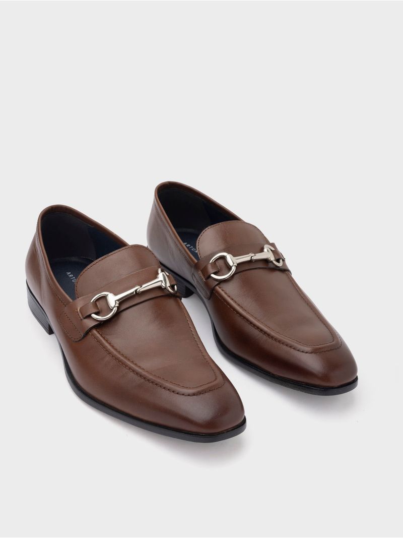 Mocasín Clásico Formal con Hebilla Decorativa en La Bigotera 36487
