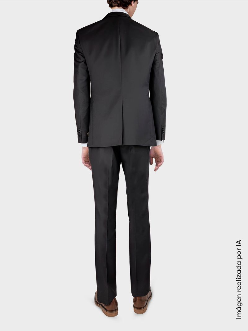 Traje Unicolor Semi Ajustado para Hombre 37162