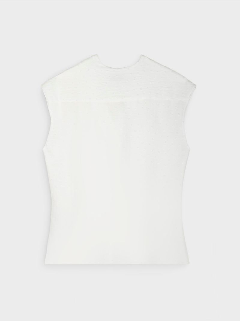Blusa Cuello V Unicolor para Mujer 41499