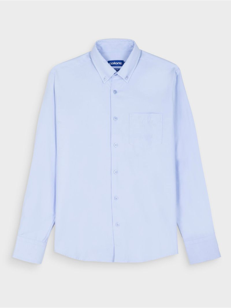 Camisa Unicolor para Hombre 13635