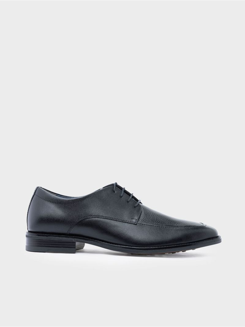 Zapato Formal con Cueros Lisos Y Texturizados para Hombre 44572