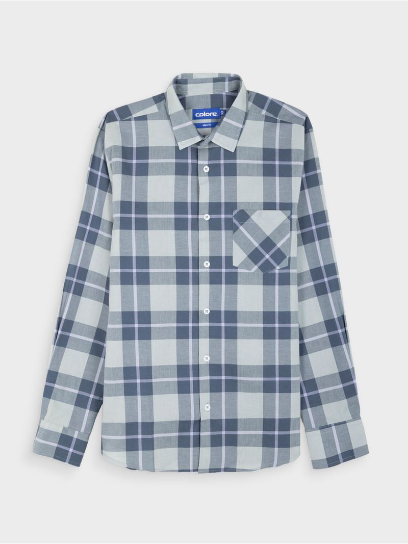 Camisa de Algodón para Hombre 13019