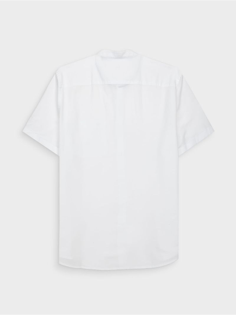 Camisa Casual Cuello Nerú Semi Slim Fit para Hombre 46870