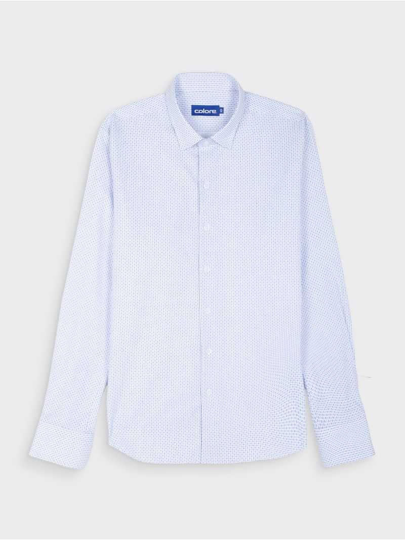 Camisa Business Estampada para Hombre 13641