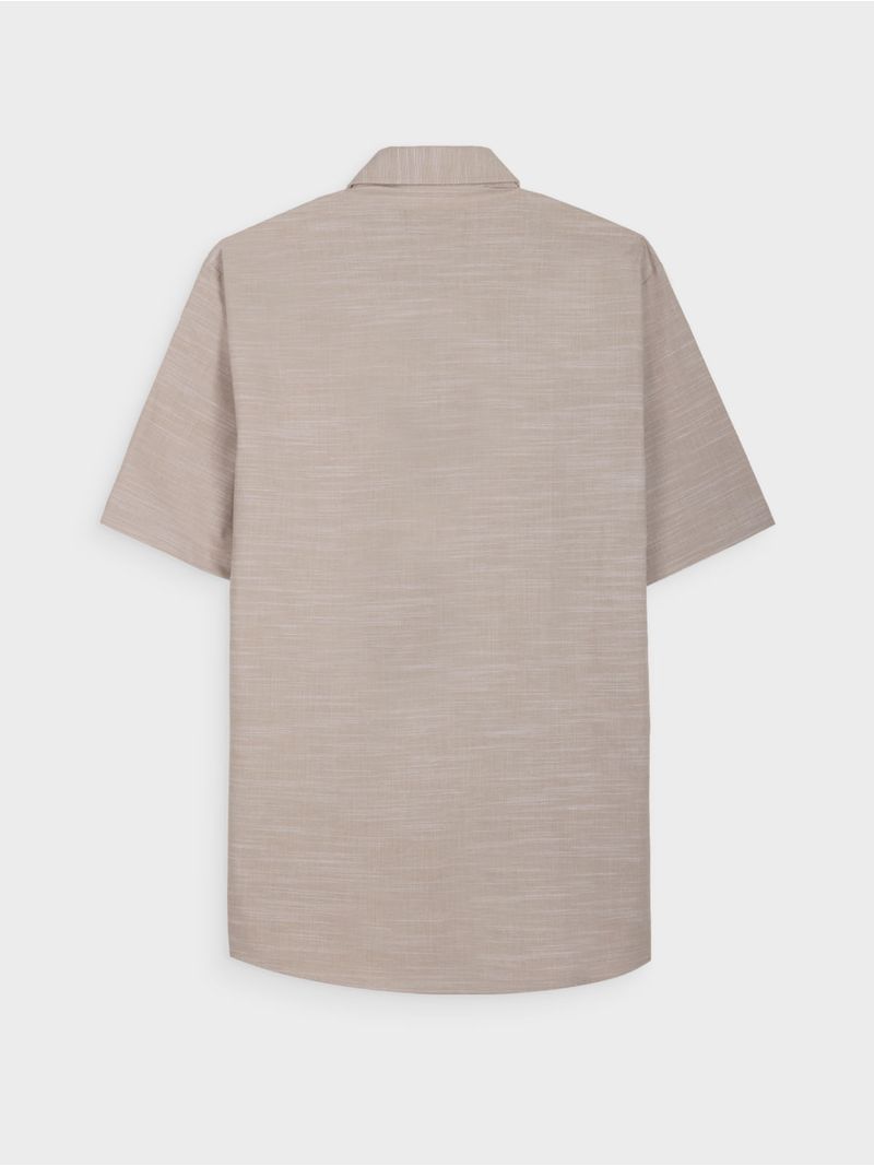 Camisa Casual Textura Manga Corta para Hombre 13121