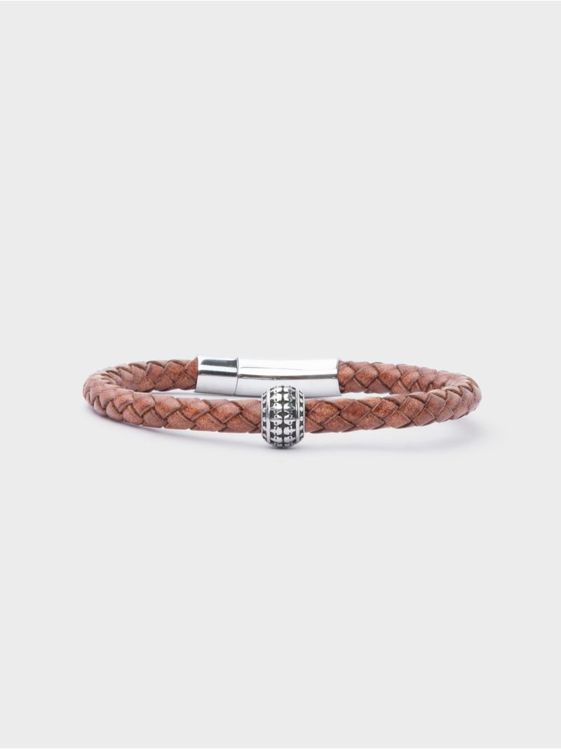 Manilla en Cuero Y Acero para Hombre 45469