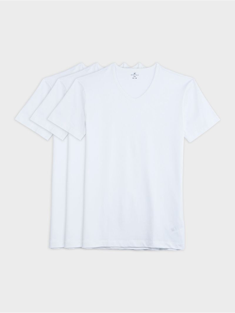 Pack x 3 Camisilla Antibacterial para Hombre 12012