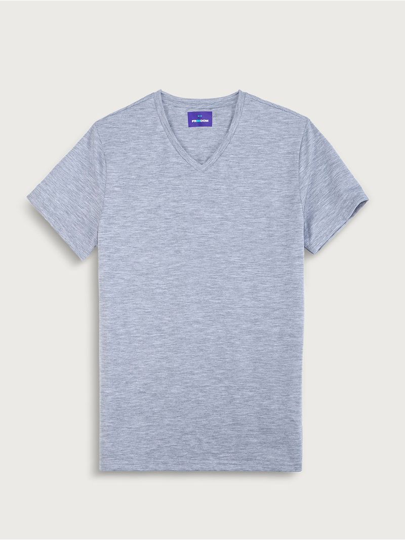 Camiseta Basic Cuello V para Hombre 02129