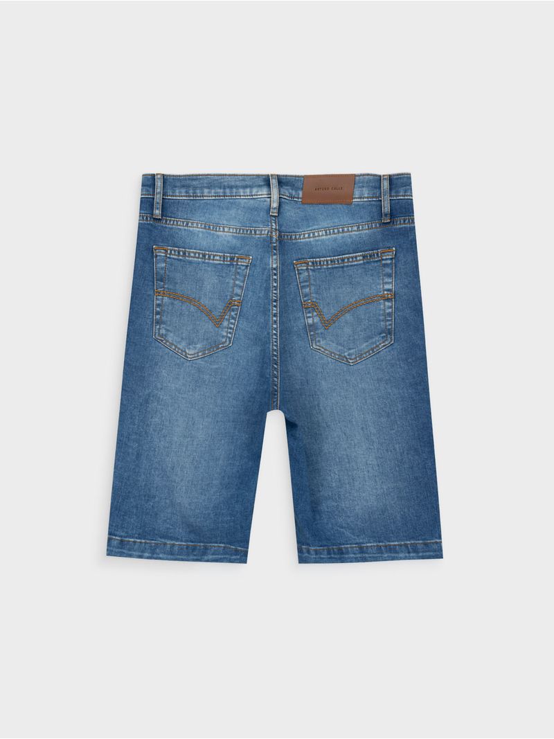 Bermuda en Jean Slim Fit para Hombre 42693