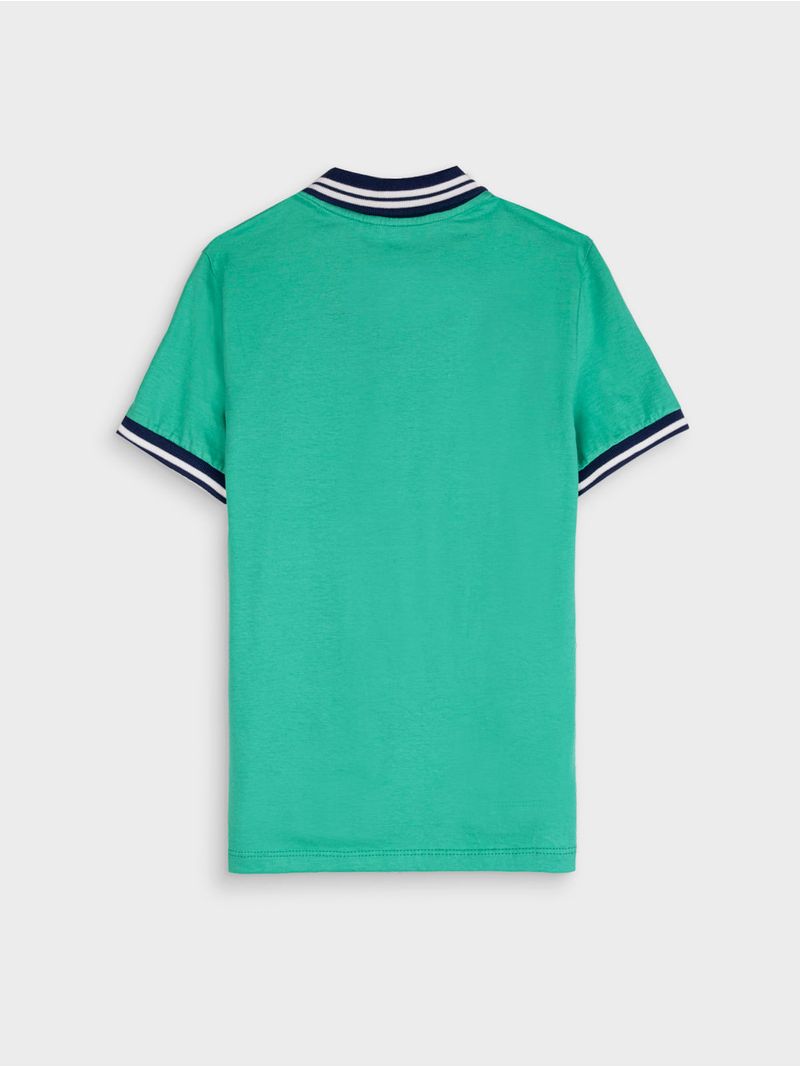 Polo Diseño en Contraste para Niño 14657
