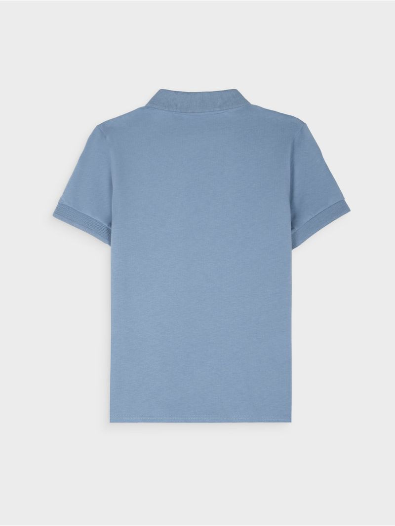 Polo Unicolor Casual para Niño 14883