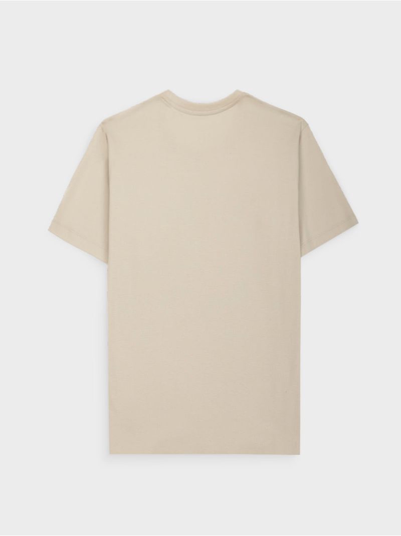 Camiseta de Algodón Cuello Redondo para Hombre 40225