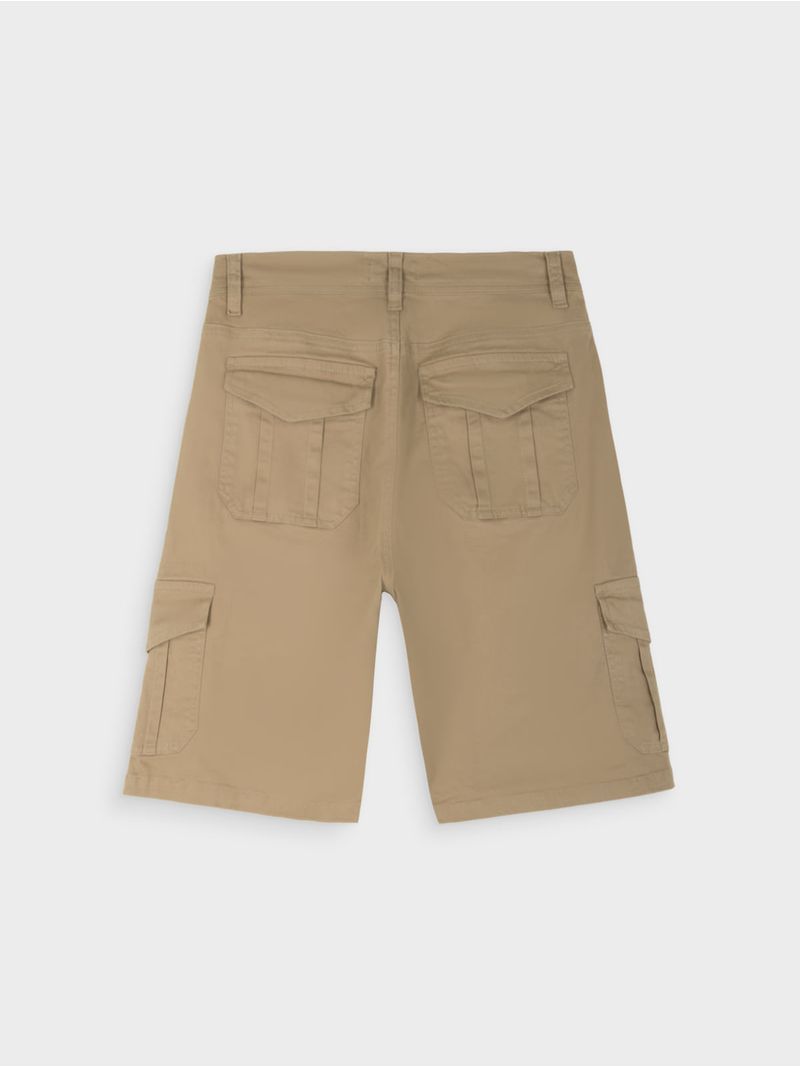 Bermuda Cargo Unicolor para Hombre 13590