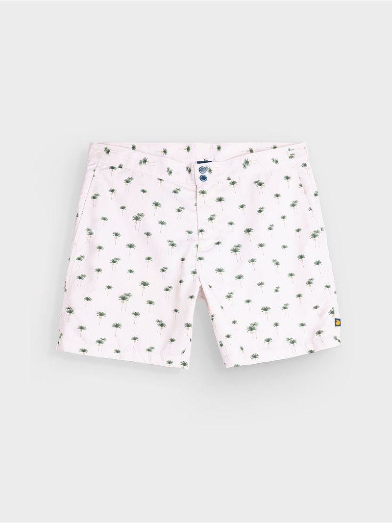 Pantaloneta de Baño Estampada para Hombre 03048
