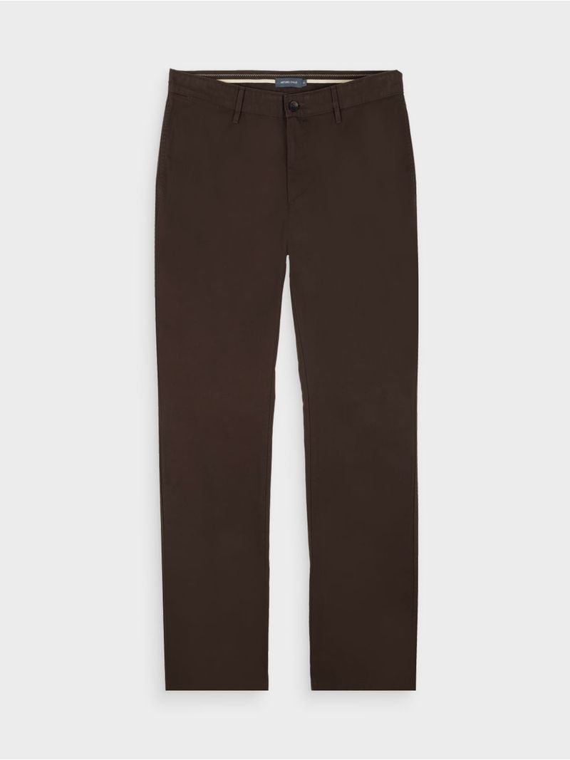 Pantalón Unicolor Slim Fit para Hombre 44005