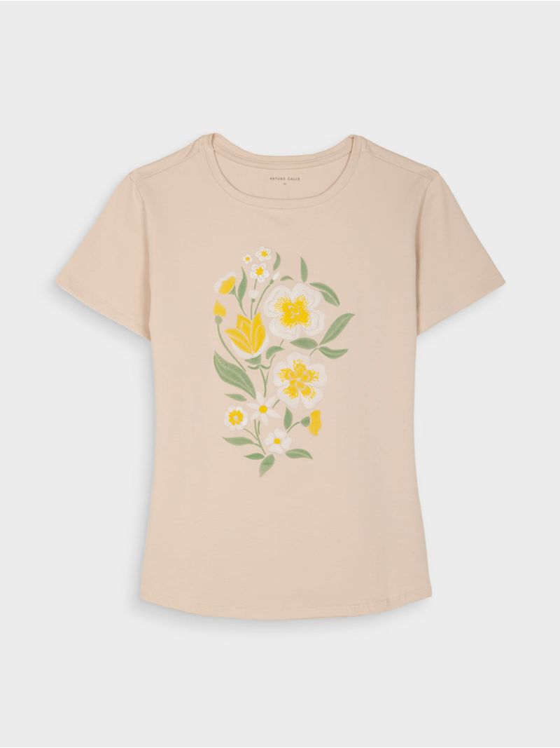 Camiseta Estampada para Mujer 42416