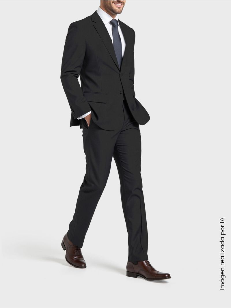 Traje de Corte Slim Fit con Diseño Contemporáneo 45682