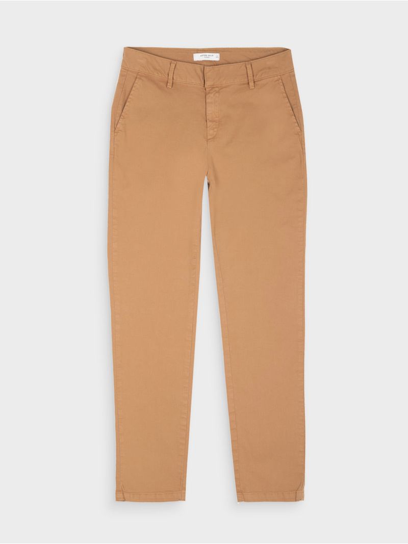 Pantalón Casual Mayormente de Algodón para Mujer 41513