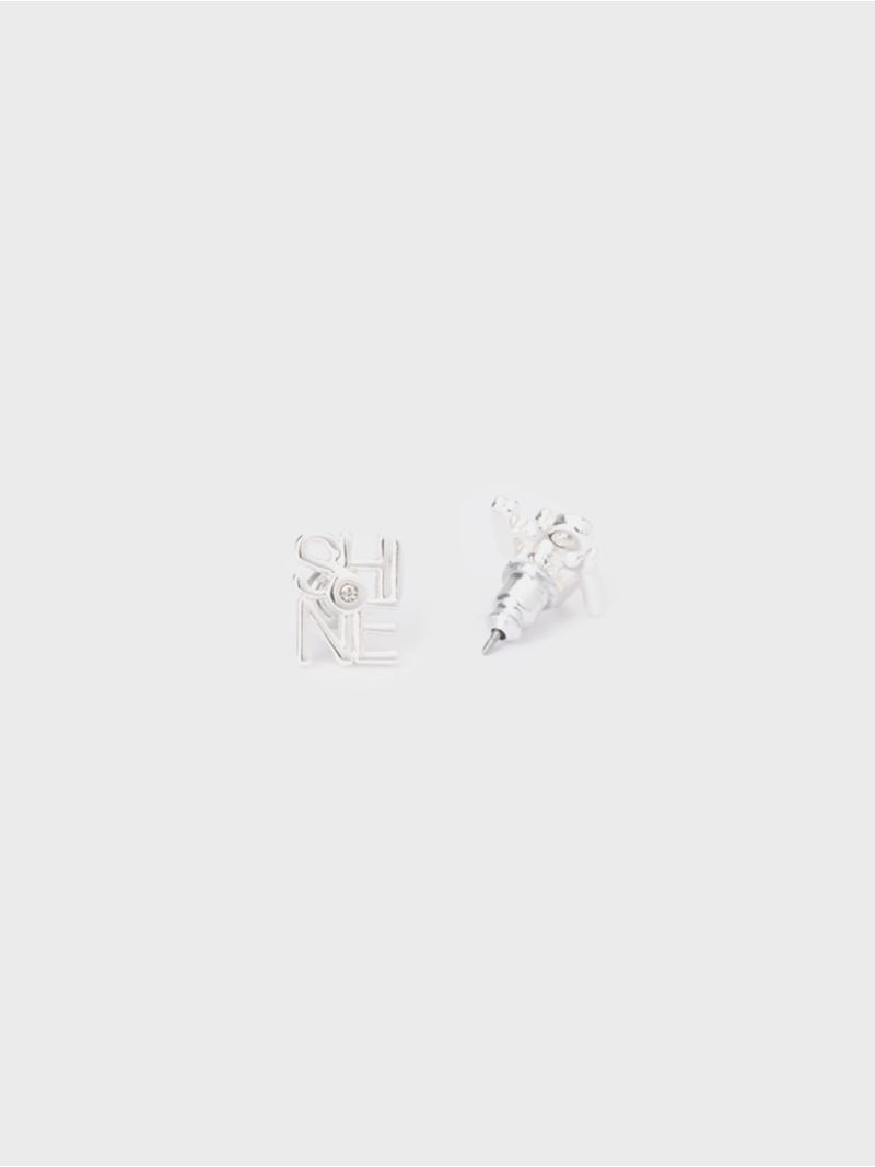 Set de Tres Aretes, con Baño en Oro para Niña 13994