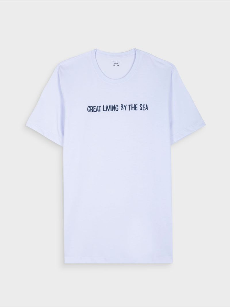 Camiseta con Estampado para Hombre 42645
