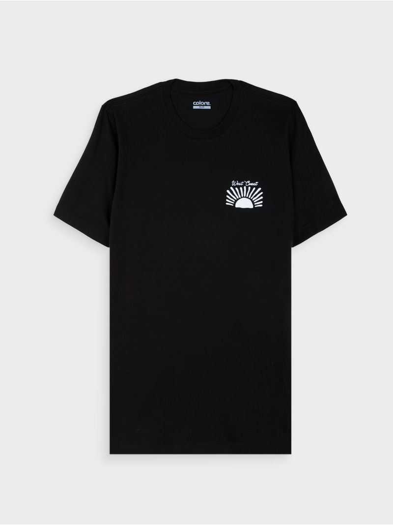 Camiseta Estampado Espalda para Hombre 13566