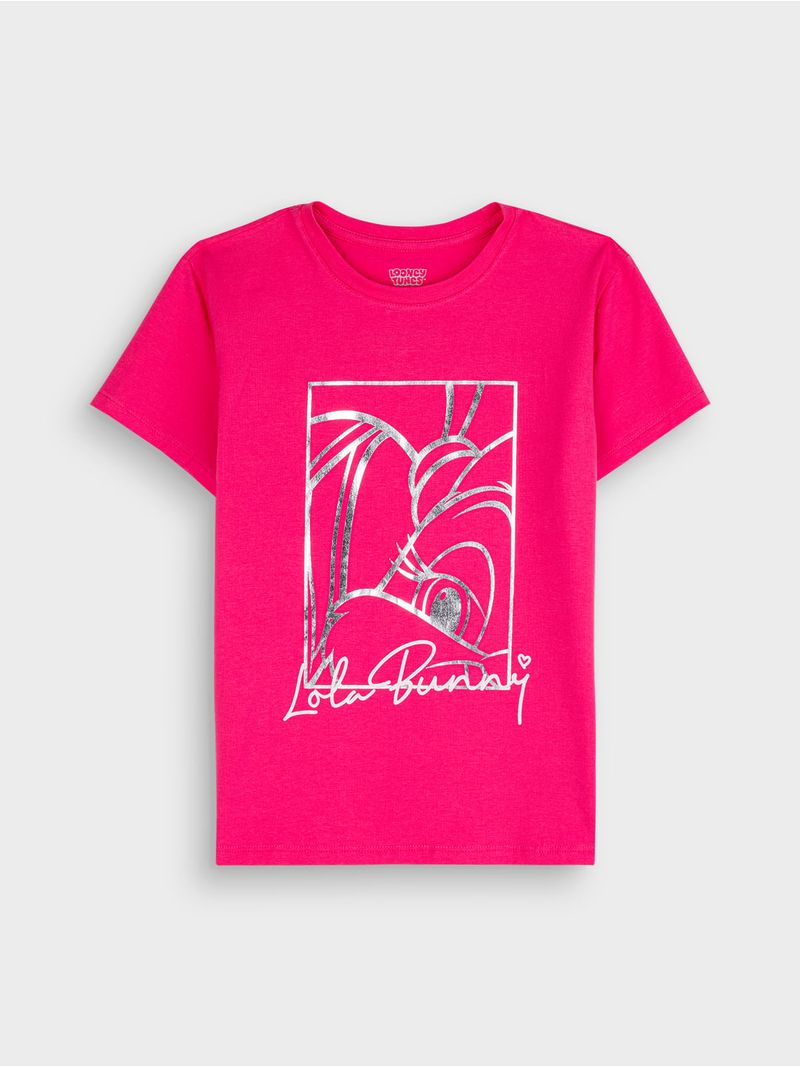 Camiseta Estampada Looney Tunes para Niña 14543