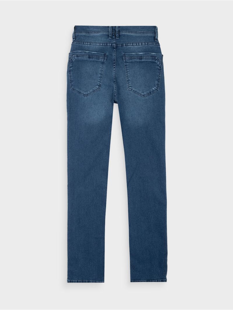 Jean Slim Fit Unicolor para Hombre 13519
