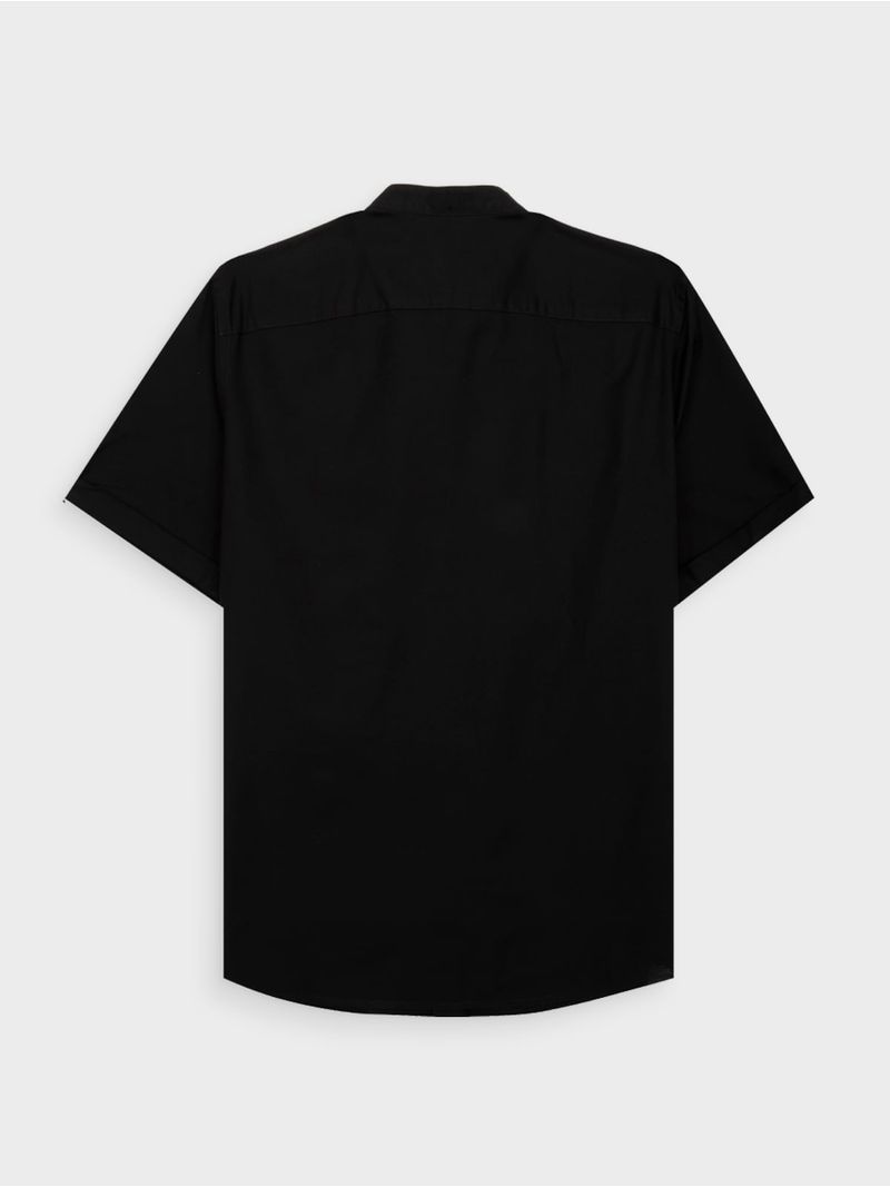 Camisa Casual Cuello Nerú Semi Slim Fit para Hombre 46872