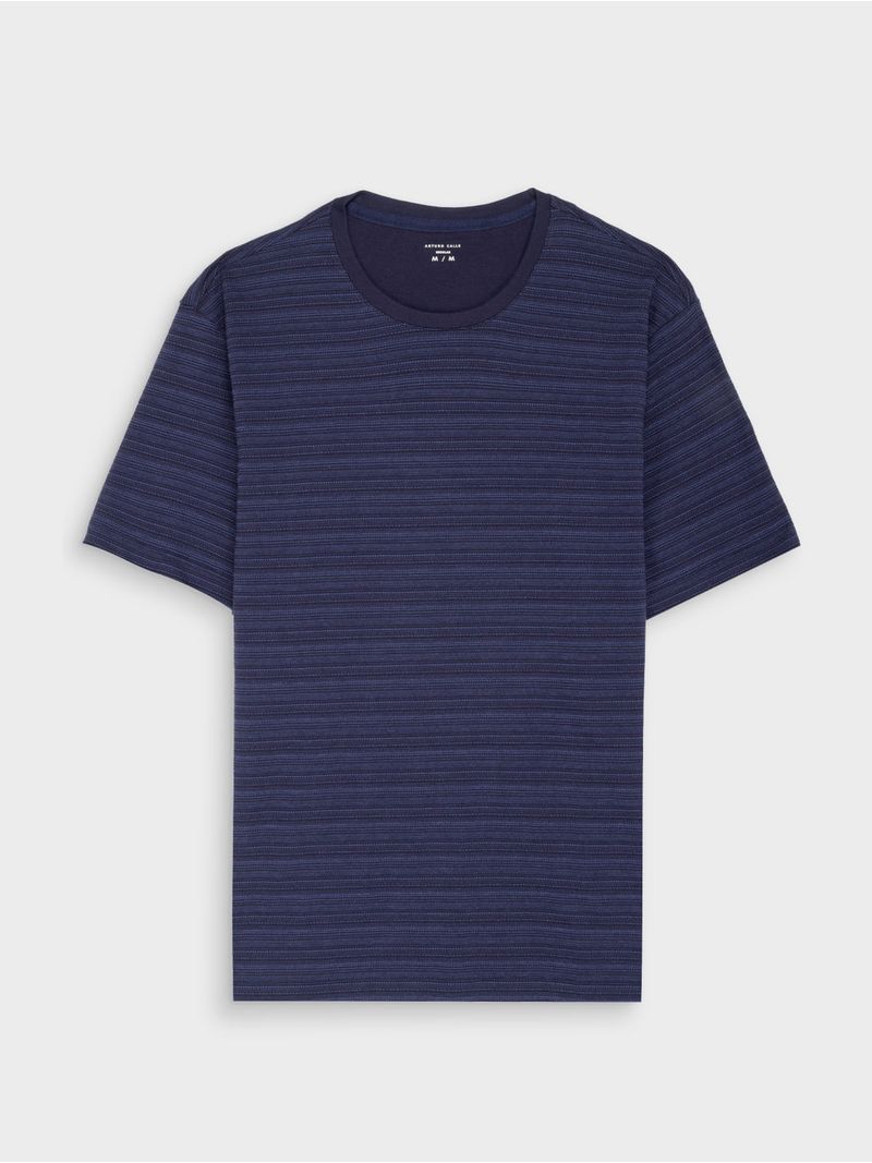 Camiseta Algodón-Poliéster Cuello Redondo para Hombre 39206