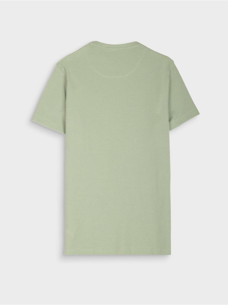 Camiseta Unicolor para Hombre 03221