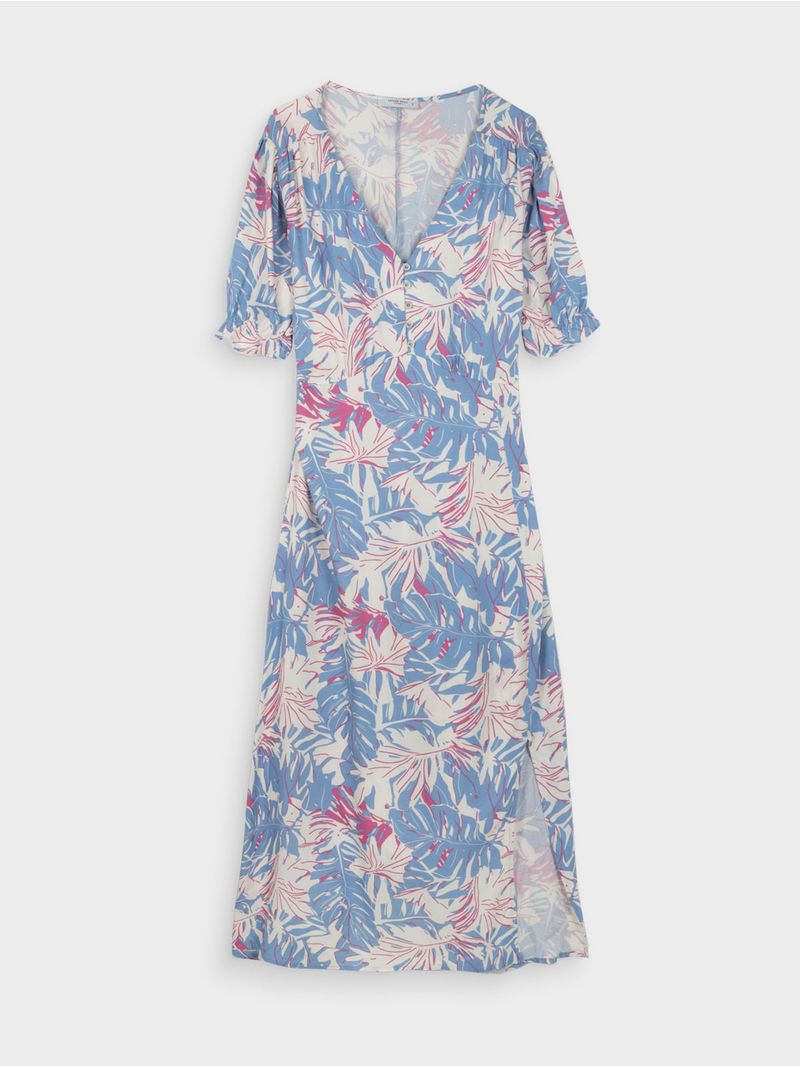 Vestido Ligero de Viscosa con Diseño Sofisticado 40816