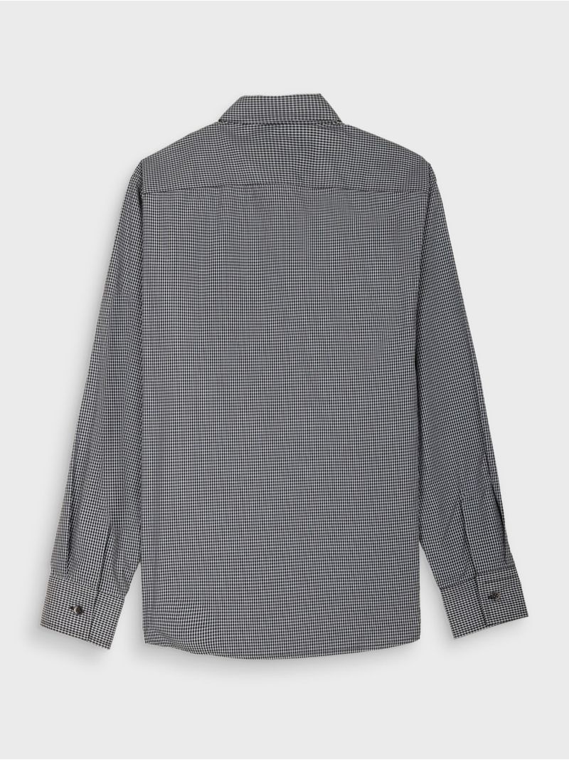 Camisa Casual de Cuadros Manga Larga para Hombre 13622
