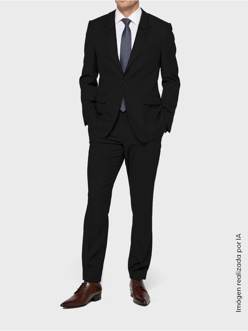 Traje de Cortes Modernos y Ajuste Perfecto 39916